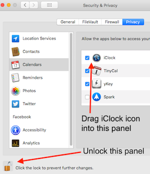 iClock Calendar View
