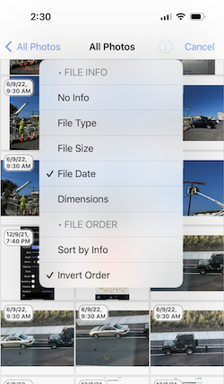 select media menu in copypaste